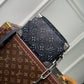 M21368 Mini Soft Trunk Monogram 18.5cm black