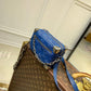 M21368 Mini Soft Trunk Monogram 18.5cm dark blue