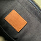 M21544 TRIO MESSENGER 25cm Sac Plat Denim Blue