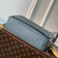 M30851 District PM Taïga 26cm grey man bag