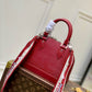 M40302 ALMA BB Handbag shoulder bag cross body bags red calfskin