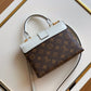 M44653 Locky BB Handbag shoulder bag cross body bags white calfskin Monogram