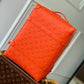 M44752 bumbag Boxed package Monogram 36cm orange COWHIDE/ REAL LEATHER
