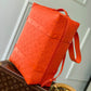M44752 bumbag Boxed package Monogram 36cm orange COWHIDE/ REAL LEATHER