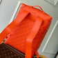 M44752 bumbag Boxed package Monogram 36cm orange COWHIDE/ REAL LEATHER