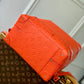 M44752 bumbag Boxed package Monogram 36cm orange COWHIDE/ REAL LEATHER
