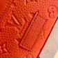 M44752 bumbag Boxed package Monogram 36cm orange COWHIDE/ REAL LEATHER