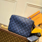M45730 DUO MESSENGER Monogram Shadow 26cm blue