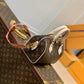 M45948 Speedy Bandouliere 20 Bag monogram real leather trim rose red