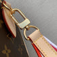 M45948 Speedy Bandouliere 20 Bag monogram real leather trim rose red