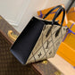 M46016 ONTHEGO Onthego Monogram Empreinte 35cm milk white