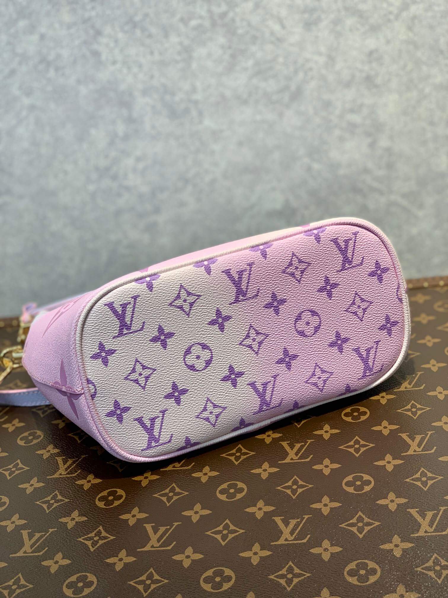 M46080 Bagatelle BB Monogram Empreinte S-lock 24cm pink