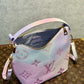 M46080 Bagatelle BB Monogram Empreinte S-lock 24cm pink
