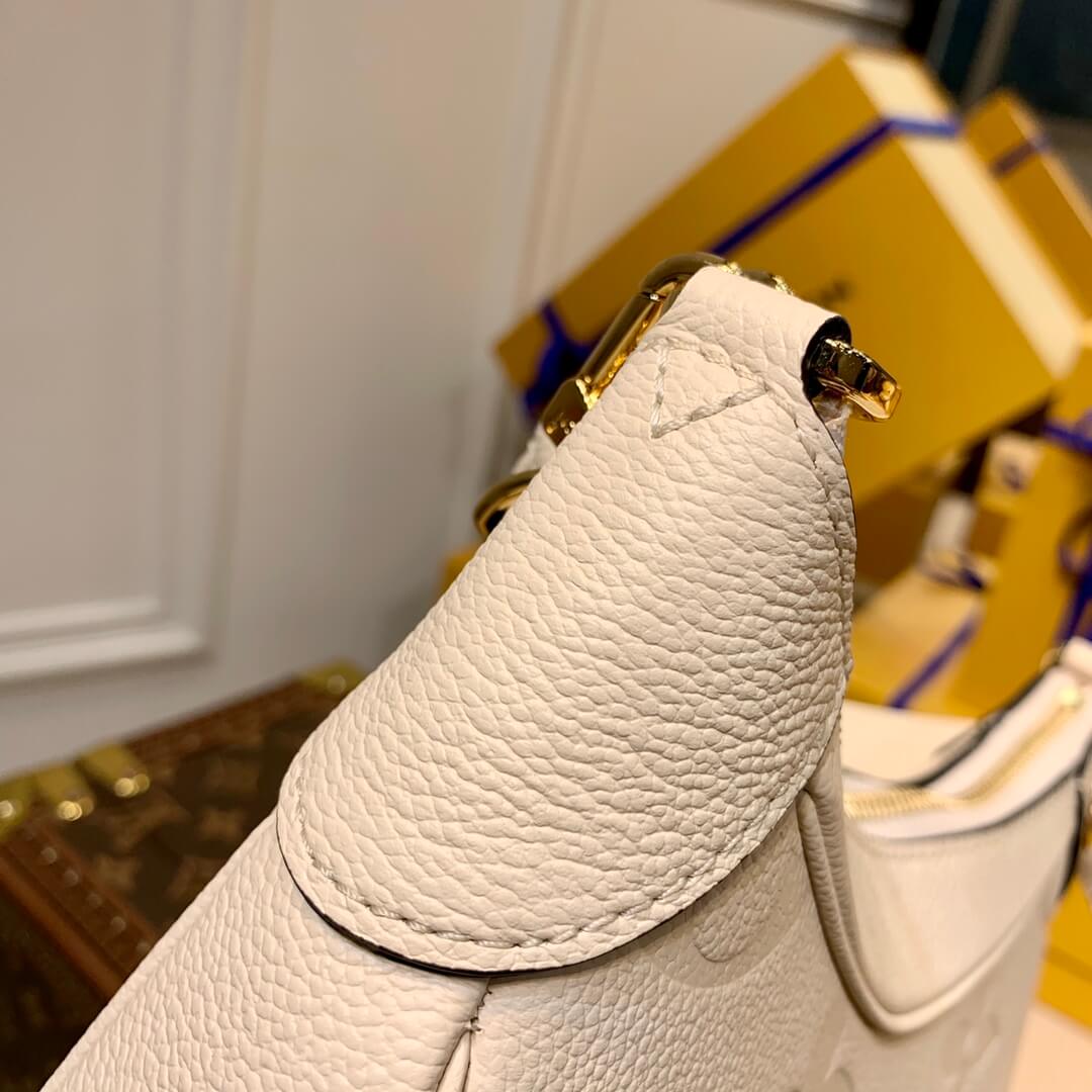 M46099 Bagatelle Monogram Empreinte milk white 22cm