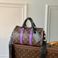 M46249 KEEPALL BANDOULIÈRE 25 Monogram purple