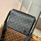 M46255 District PM Taïga 26cm monogram Eclipse black man bag