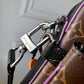 M46266 Trio Sac Plat Monogram Macassar 25cm purple
