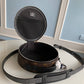 M46273 AUDIO CASE Wheel Box Monogram 20cm brown