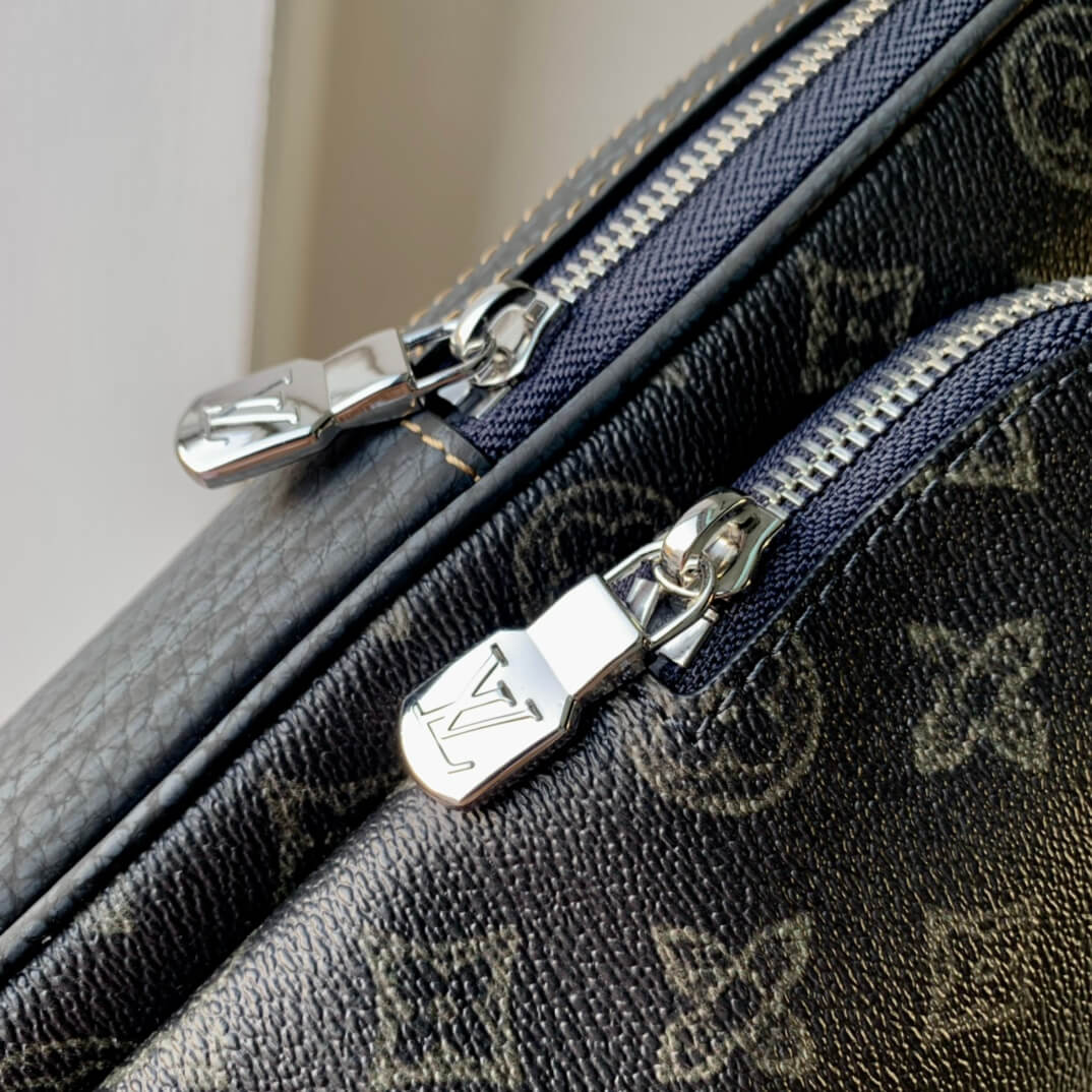 M46344 AVENUE SLING BAG MM Damier Graphite 20cm black