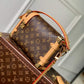 M46358 Side trunk PM monogram 21cm yellow