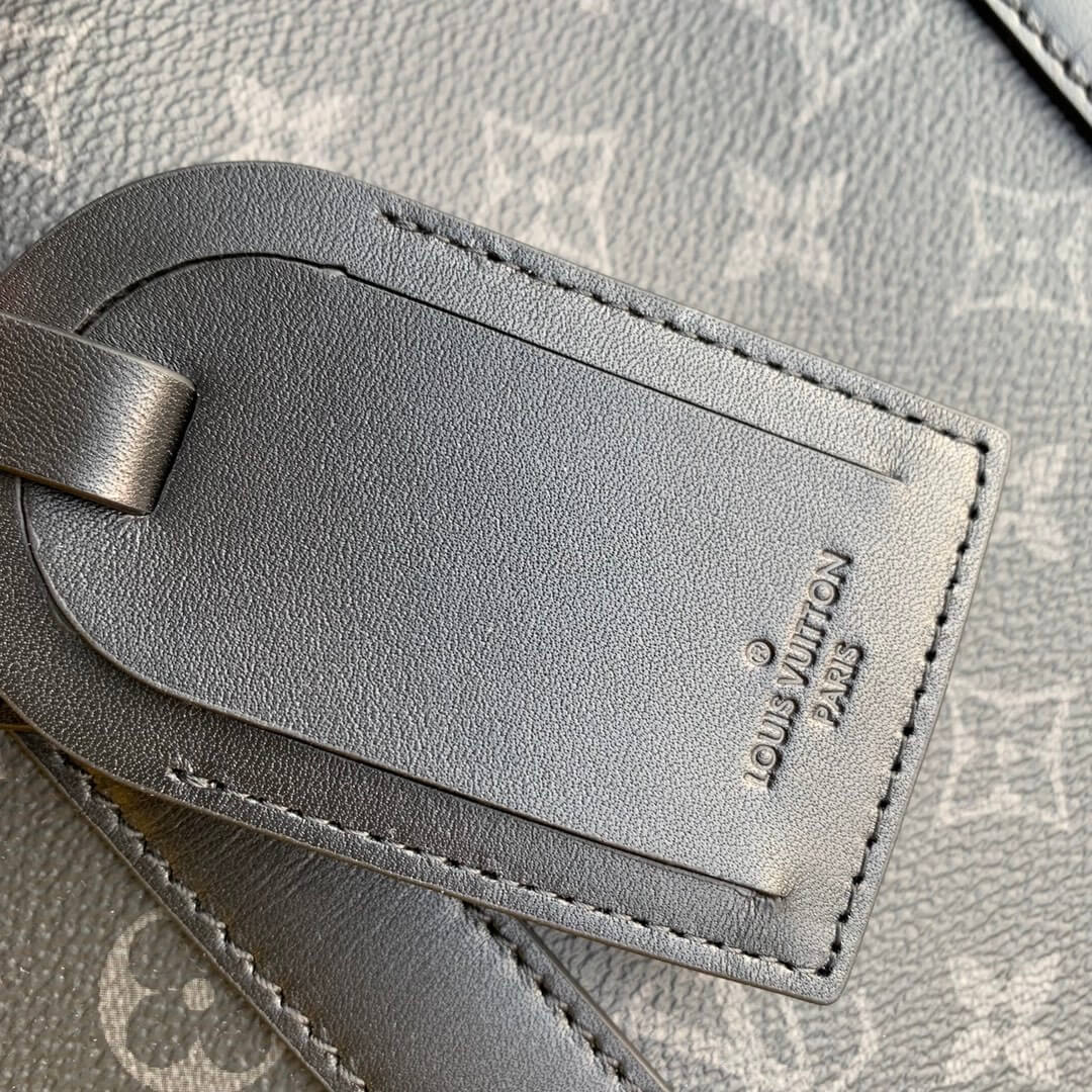 M46451 Sac Plat 24H Sac Plat 44CM Monogram Eclipse coated canvas black