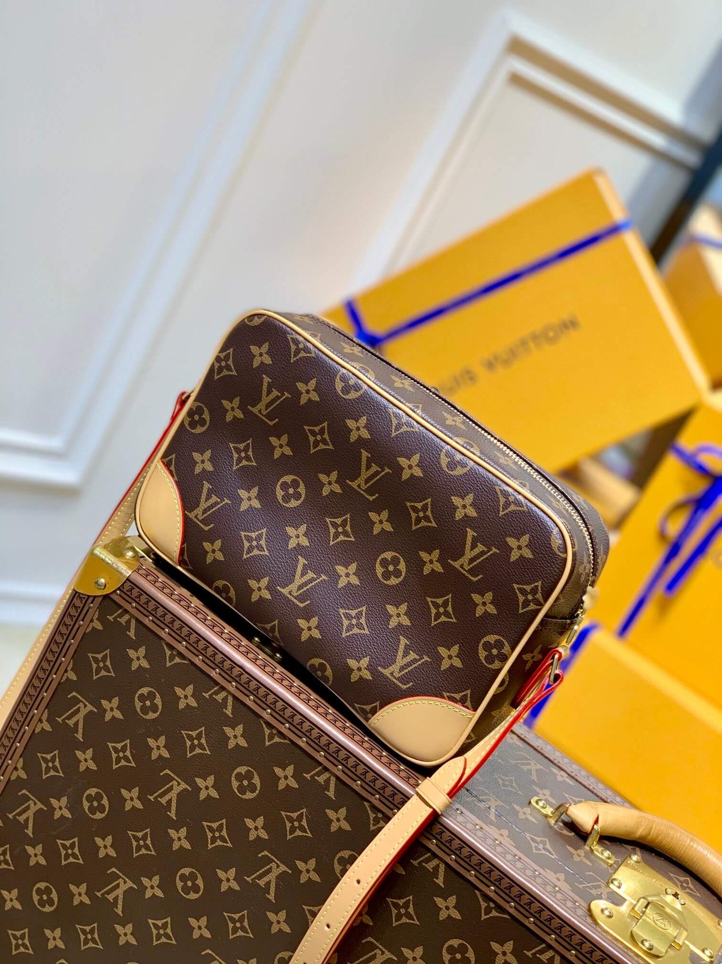 M51276 Vintage PM Monogram 23.5cm yellow