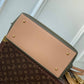 M51395 Lockme Ever MM Handbag green 31cm Material of calf leather