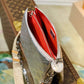 M57913 Coussin Monogram 26cm silver Female bag All leather