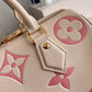 M58947 Speedy Bandoulière 25 Monogram Empreinte White pink print