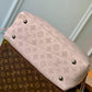 M59200 BELLA TOTE monogram 32cm black Soft perforated cowhide