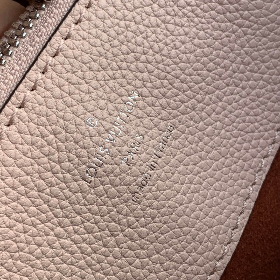 M59200 BELLA TOTE monogram 32cm black Soft perforated cowhide
