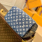 M59609 Blue jeans Speedy Bandoulière 25 Monogram