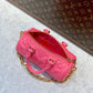 M59826 Papillon BB Monogram 20cm rose red