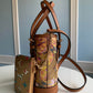 M81724 Nano Bucket Garden Monogram 13cm brown