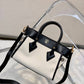 M95505 ON MY SIDE PM Monogram 25cm white black