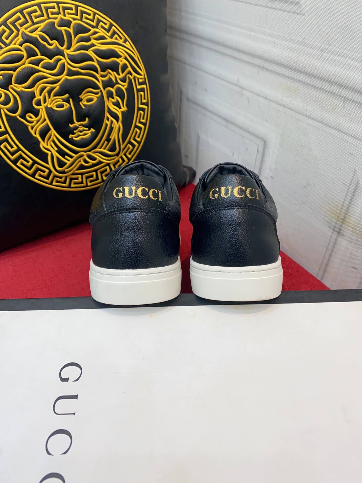 GG Men's shoes Casual Korean style 38-44 Men's Size black