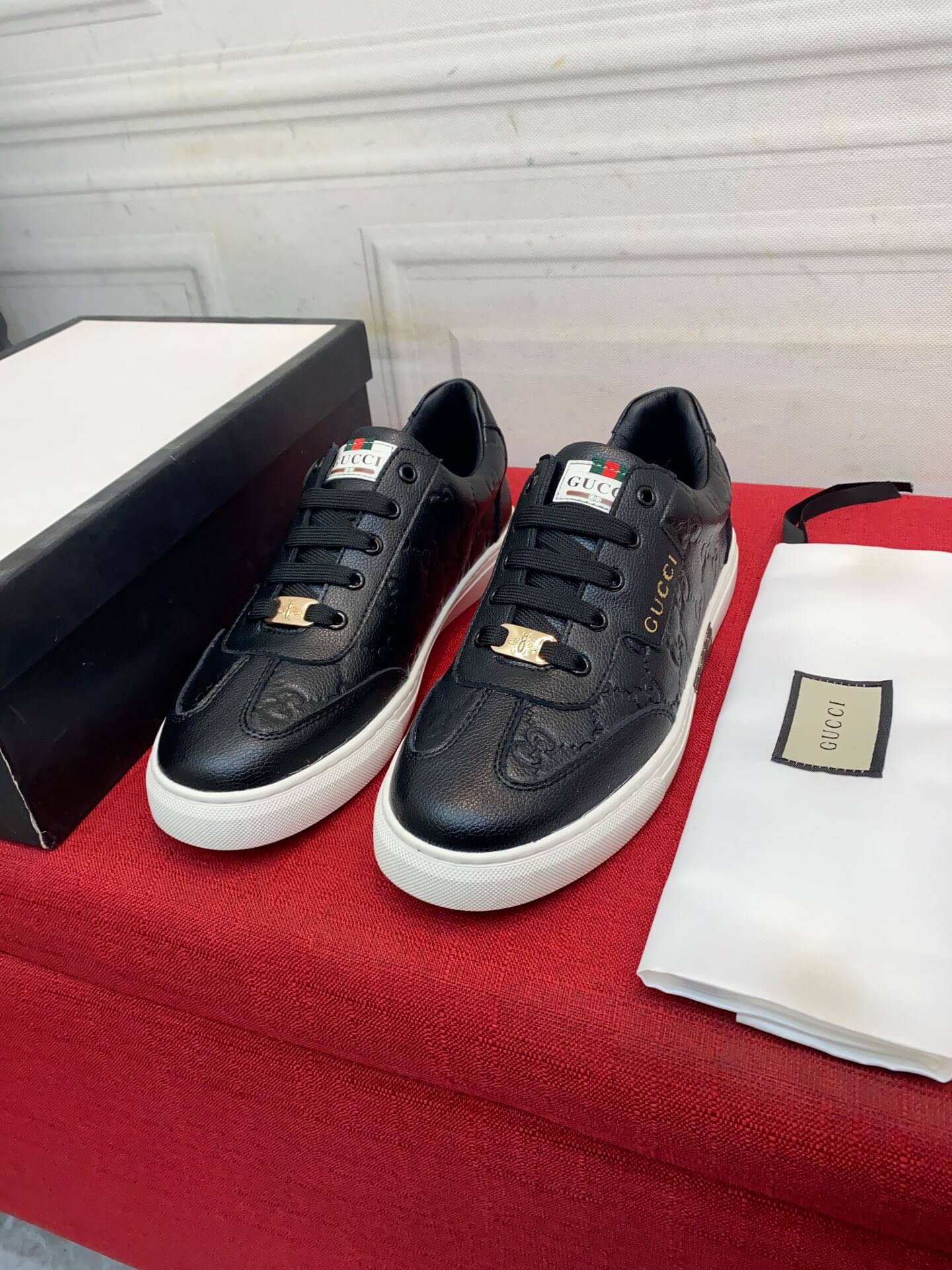 GG Men's shoes Casual Korean style 38-44 Men's Size black