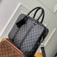 N40445 Porte-Documents Voyage PM 36.5cm Damier Graphite black