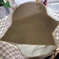 N48223 Keepall Triangle BANDOULIÈRE 50 Tuffetage white damier COWHIDE REAL LEATHER