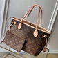 NEVERFULL PM tote bag monogram apricot inside M41245 MY LV HERITAGE