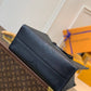 M45595 OnTheGo MM Monogram Empreinte leather black Giant Monogram