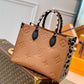 OnTheGo MM Bag Monogram Empreinte M58522 Brown