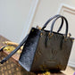M45653 OnTheGo PM Monogram Empreinte leather black Giant Monogram