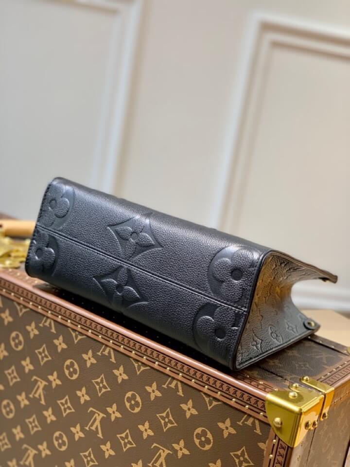 M45653 OnTheGo PM Monogram Empreinte leather black Giant Monogram