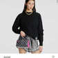 M46088 Speedy Bandouliere 20 Bag ROSE BLACK WHITE