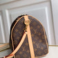 M41111 SPEEDY BANDOULIERE 35 Monogram Canvas Real Leather Trim
