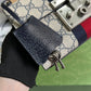 GC652683 shoulder bag blue/pvc Leather