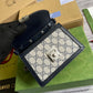 GC696180 shoulder bag blue/pvc、white/pvc、Khaki、brown Leather