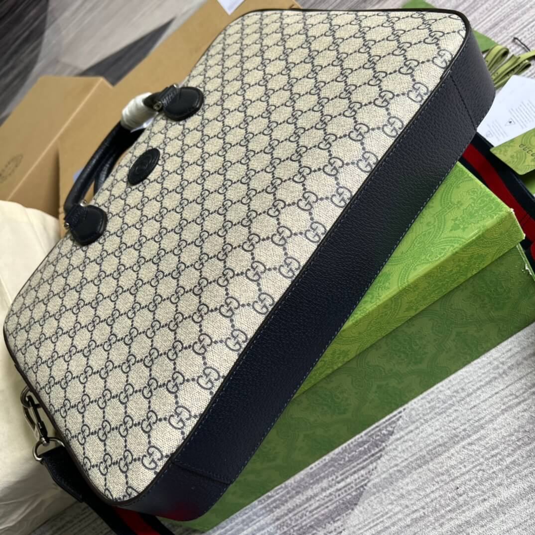 GC-674140 Handbag blue/pvc Leather Big size