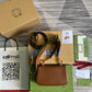 GC698643 shoulder bag brown、white、black